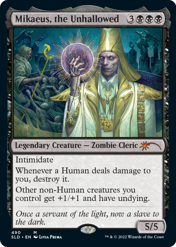 Mikaeus, the Unhallowed (SLD-490) [Secret Lair Drop] MTG Single Wizards of the Coast