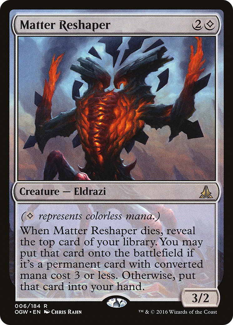 Matter Reshaper (OGW-006) [Oath of the Gatewatch] Foil MTG Single Wizards of the Coast