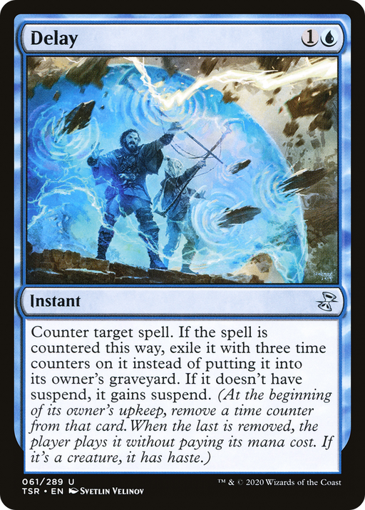 Delay (TSR-061) [Time Spiral Remastered] Foil MTG Single Wizards of the Coast