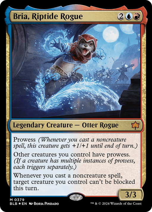 Bria, Riptide Rogue (BLB-379) [Bloomburrow] Foil MTG Single Wizards of the Coast
