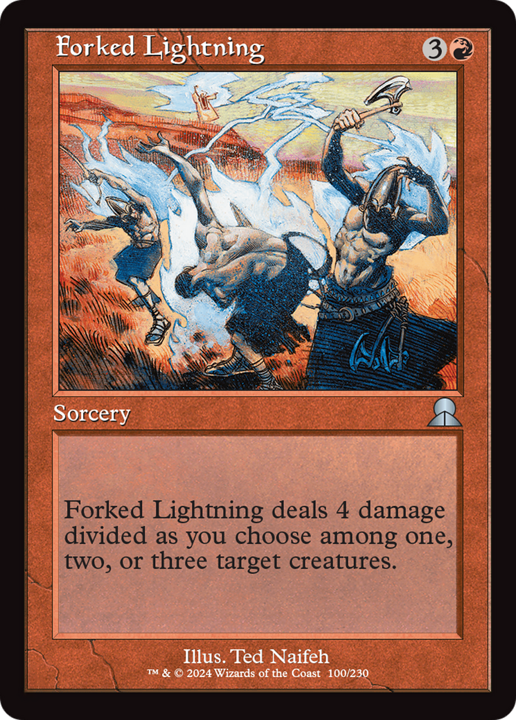 Forked Lightning (LIST-100/230) [Mystery Booster] The List MTG Single Wizards of the Coast