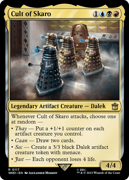 Cult of Skaro (WHO-117) [Doctor Who] MTG Single Wizards of the Coast