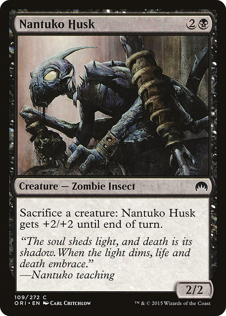Nantuko Husk (ORI-109) [Magic Origins] MTG Single Wizards of the Coast