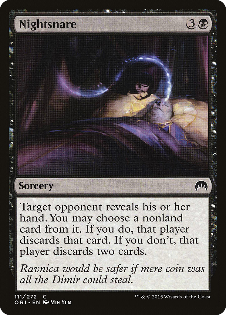 Nightsnare (ORI-111) [Magic Origins] MTG Single Wizards of the Coast