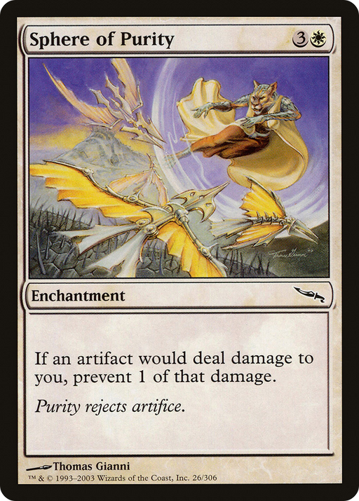 Sphere of Purity (MRD-026) [Mirrodin] MTG Single Wizards of the Coast