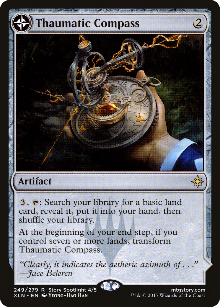 Thaumatic Compass // Spires of Orazca [Ixalan] MTG Single Magic: The Gathering