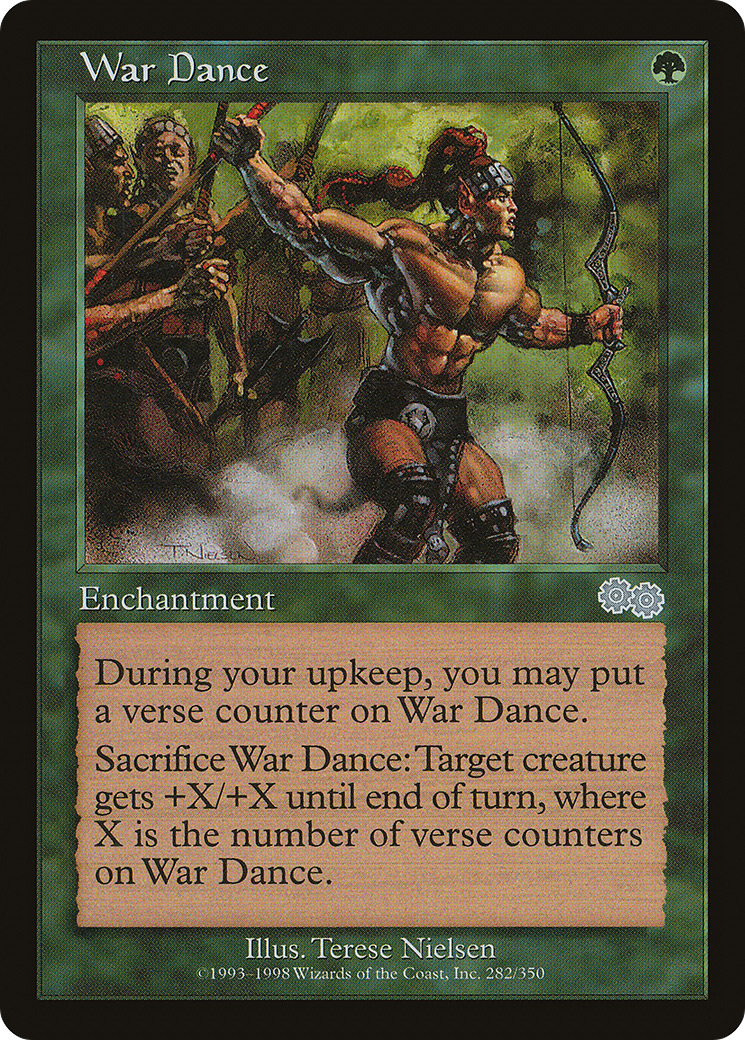 War Dance (USG-282) [Urza's Saga] MTG Single Wizards of the Coast
