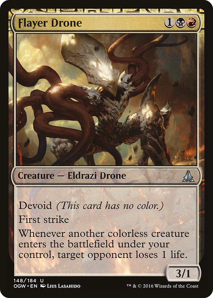 Flayer Drone (OGW-148) [Oath of the Gatewatch] Foil MTG Single Wizards of the Coast