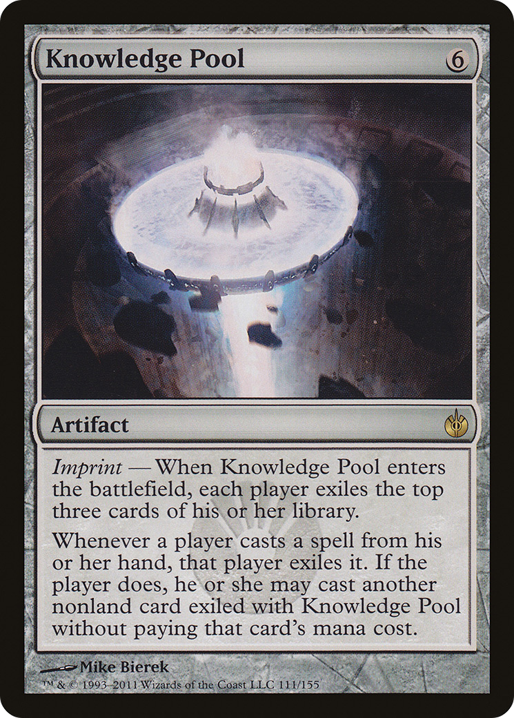 Knowledge Pool (MBS-111) [Mirrodin Besieged] Foil MTG Single Wizards of the Coast