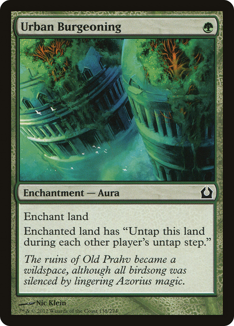 Urban Burgeoning (RTR-138) [Return to Ravnica] Foil MTG Single Wizards of the Coast