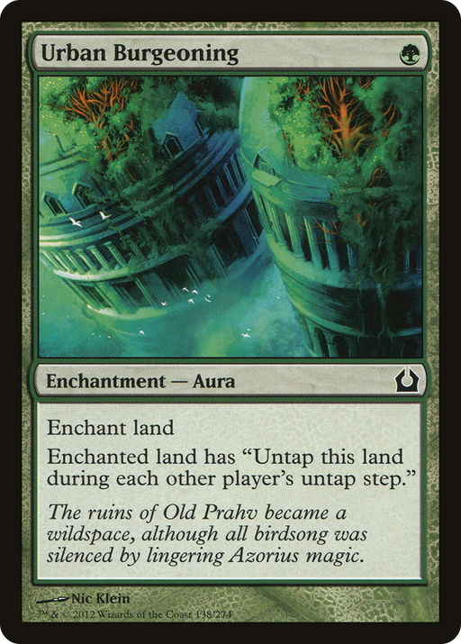 Urban Burgeoning (RTR-138) [Return to Ravnica] Foil MTG Single Wizards of the Coast
