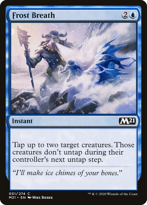Frost Breath (M21-051) [Core Set 2021] MTG Single Wizards of the Coast