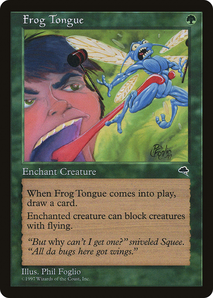 Frog Tongue (TMP-228) [Tempest] MTG Single Wizards of the Coast