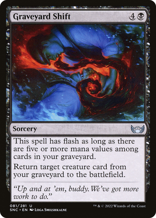 Graveyard Shift (SNC-081) [Streets of New Capenna] MTG Single Wizards of the Coast