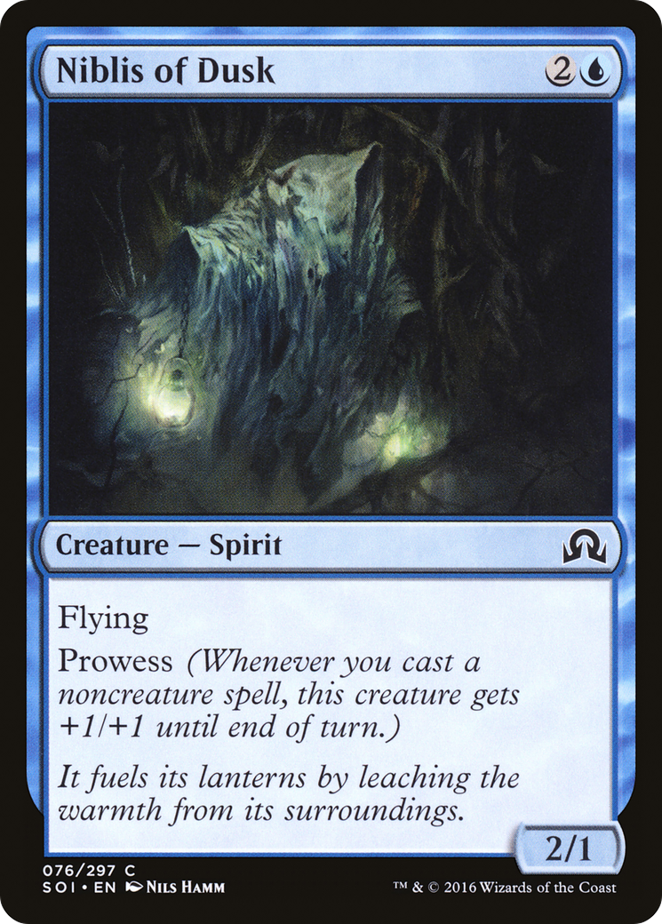 Niblis of Dusk (SOI-076) [Shadows over Innistrad] Foil MTG Single Wizards of the Coast