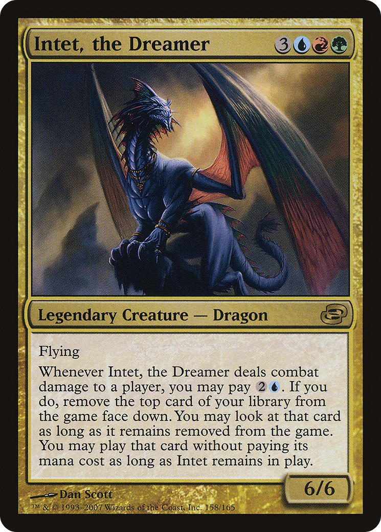 Intet, the Dreamer (PLC-158) [Planar Chaos] Foil MTG Single Planar Chaos