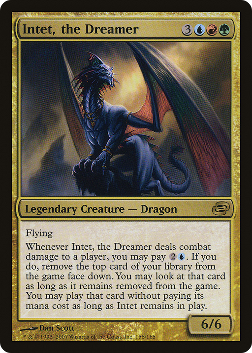 Intet, the Dreamer (PLC-158) [Planar Chaos] Foil MTG Single Planar Chaos