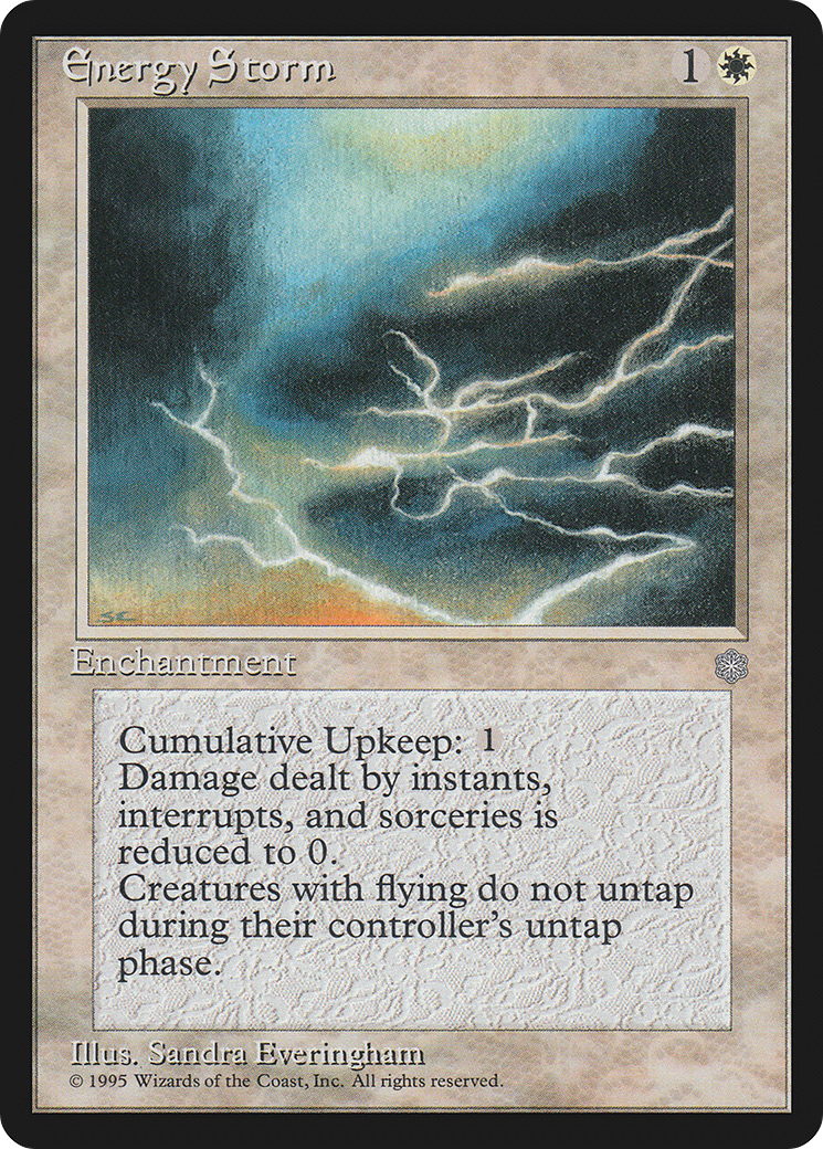 Energy Storm [Ice Age] MTG Single Magic: The Gathering   