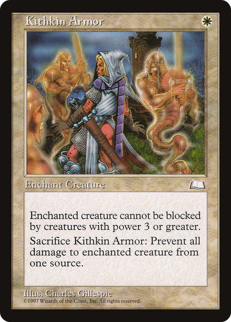 Kithkin Armor (WTH-019) [Weatherlight] MTG Single Wizards of the Coast