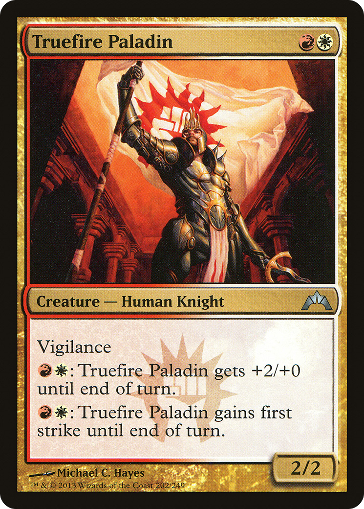 Truefire Paladin (GTC-202) [Gatecrash] Foil MTG Single Wizards of the Coast