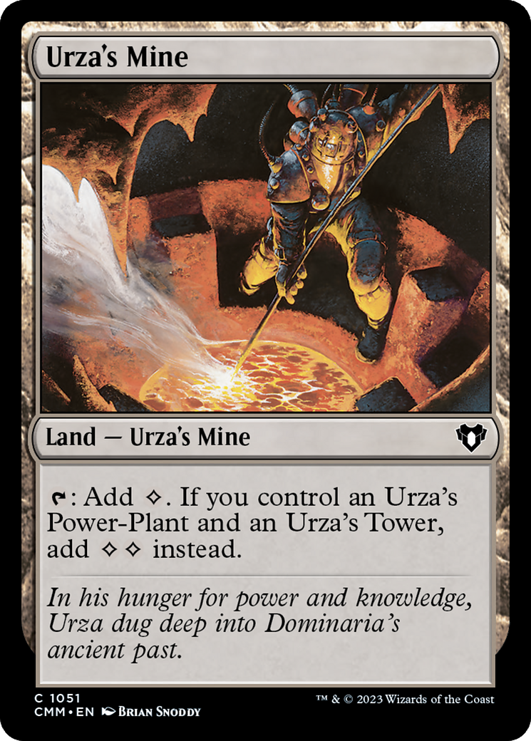 Urza's Mine (CMM-1051) [Commander Masters] MTG Single Wizards of the Coast
