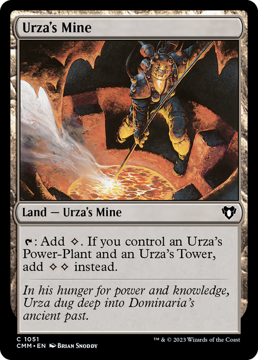 Urza's Mine (CMM-1051) [Commander Masters] MTG Single Wizards of the Coast