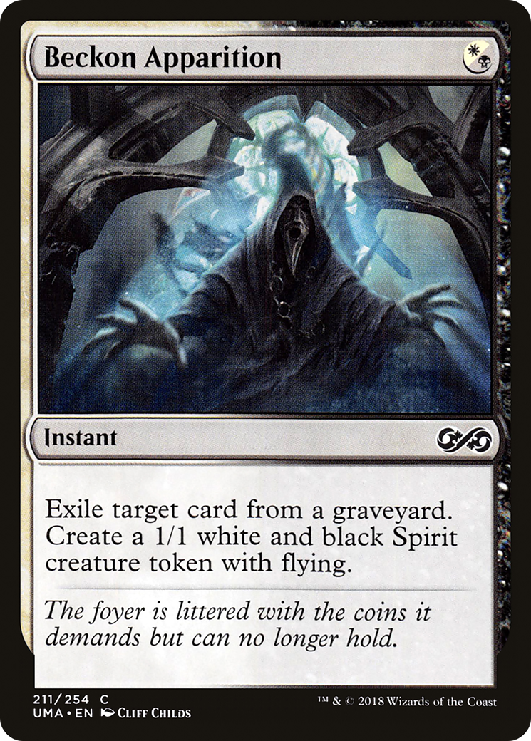 Beckon Apparition (UMA-211) [Ultimate Masters] Foil MTG Single Wizards of the Coast