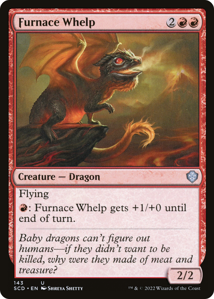 Furnace Whelp (SCD-143) [Starter Commander Decks] MTG Single Wizards of the Coast