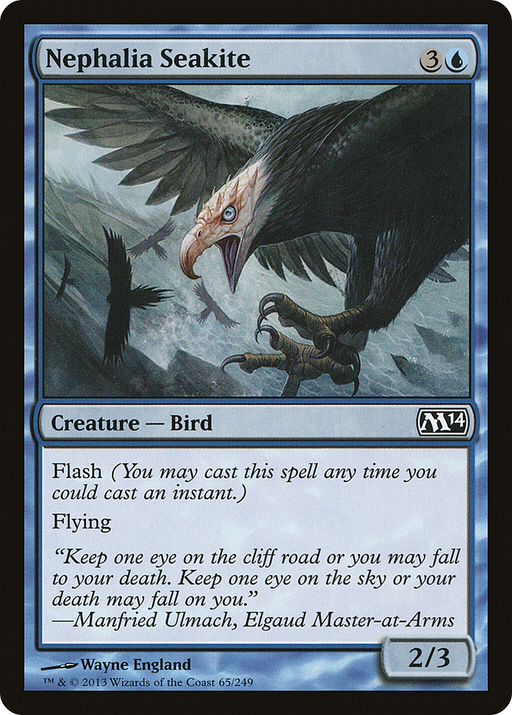 Nephalia Seakite (M14-065) [Magic 2014] Foil MTG Single Wizards of the Coast