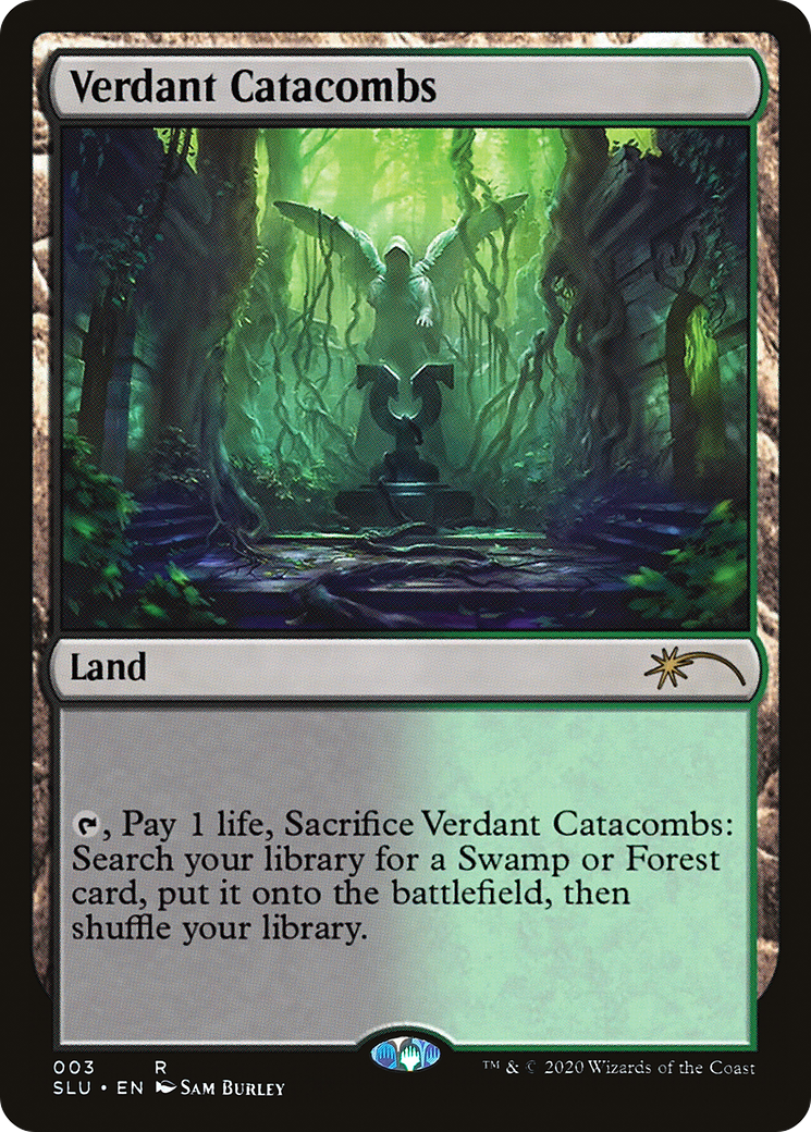 Verdant Catacombs (SLU-003) [Secret Lair] Ultimate Edition MTG Single Wizards of the Coast