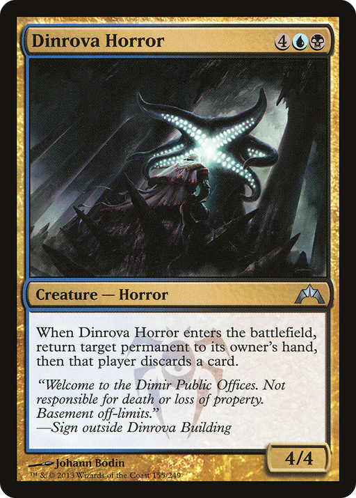 Dinrova Horror (GTC-155) [Gatecrash] MTG Single Wizards of the Coast