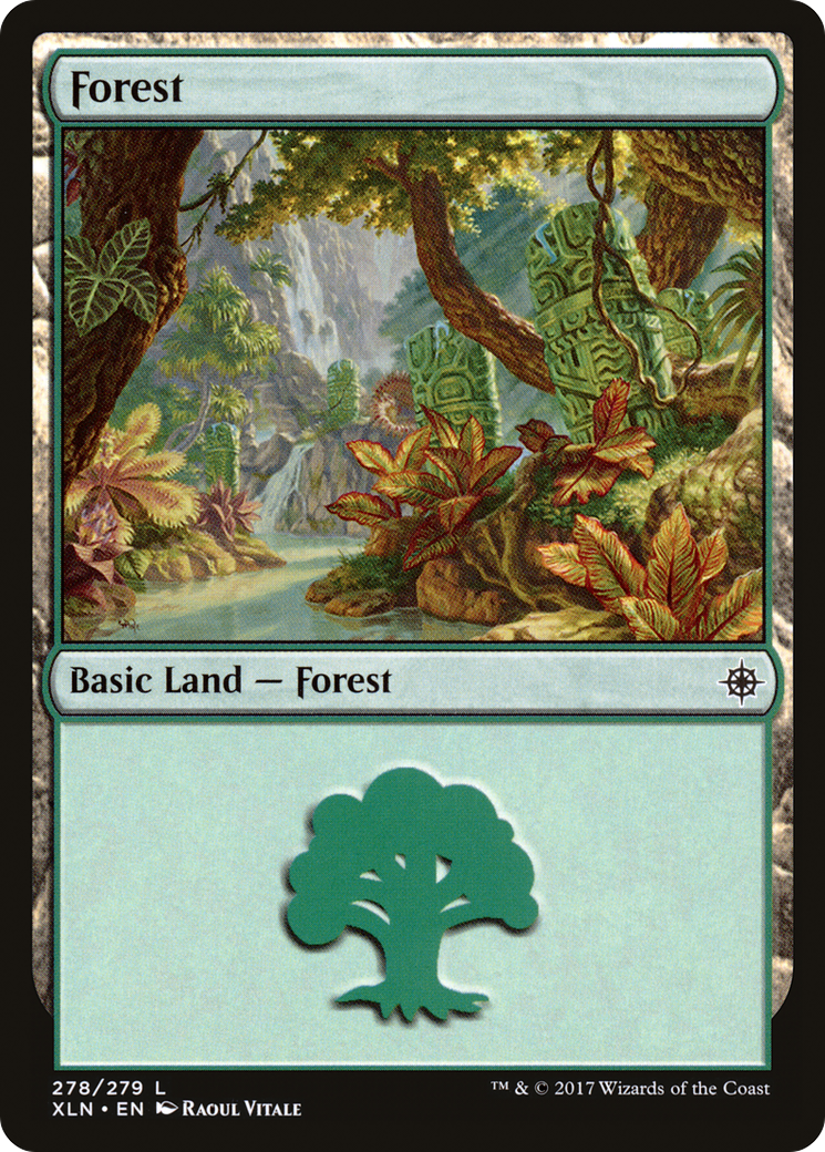 Forest (278) (XLN-278) [Ixalan] MTG Single Wizards of the Coast