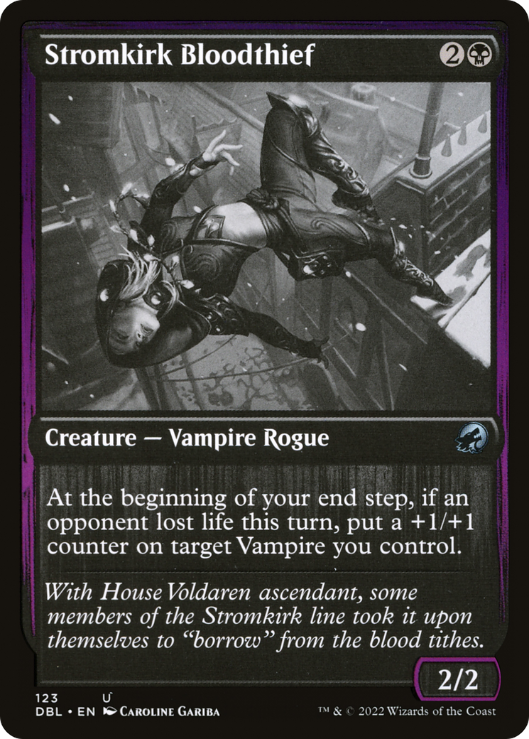 Stromkirk Bloodthief (DBL-123) [Innistrad: Double Feature] Foil MTG Single Wizards of the Coast