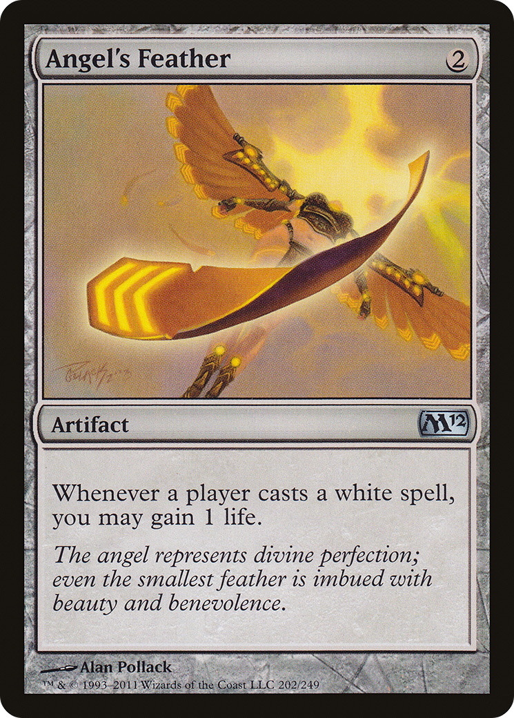 Angel's Feather (M12-202) [Magic 2012] MTG Single Wizards of the Coast
