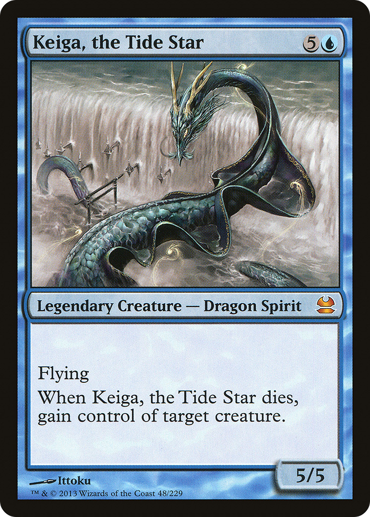 Keiga, the Tide Star (MMA-048) [Modern Masters] Foil MTG Single Modern Masters