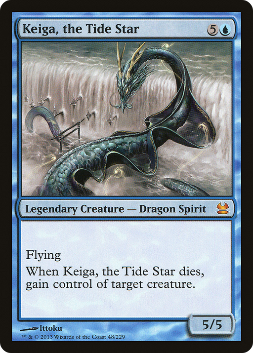 Keiga, the Tide Star (MMA-048) [Modern Masters] Foil MTG Single Modern Masters