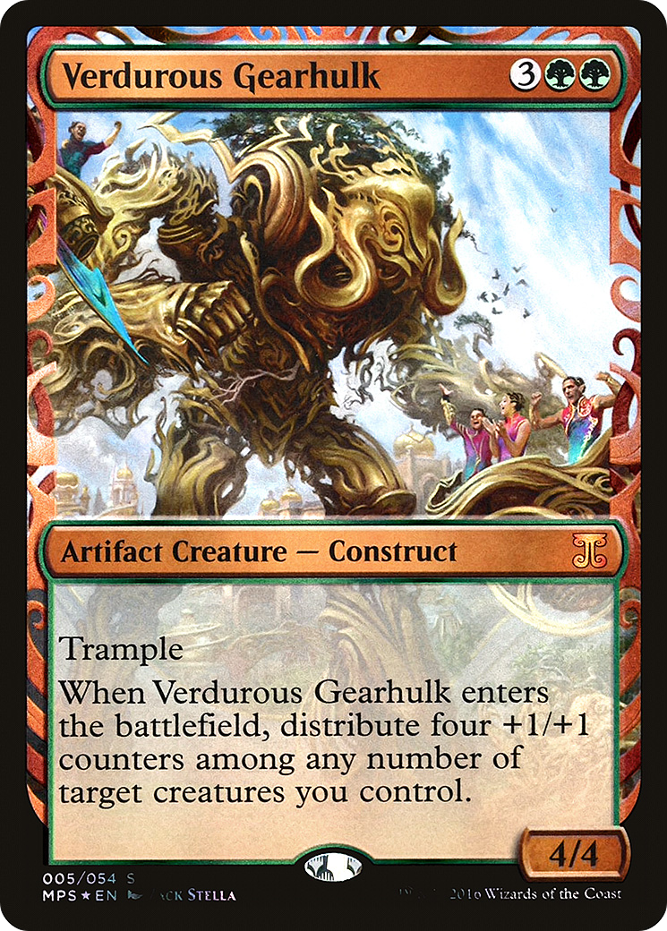 Verdurous Gearhulk (MPS-005) [Kaladesh Inventions] Foil MTG Single Wizards of the Coast