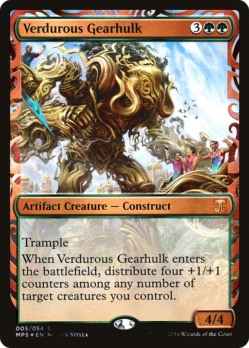 Verdurous Gearhulk (MPS-005) [Kaladesh Inventions] Foil MTG Single Wizards of the Coast