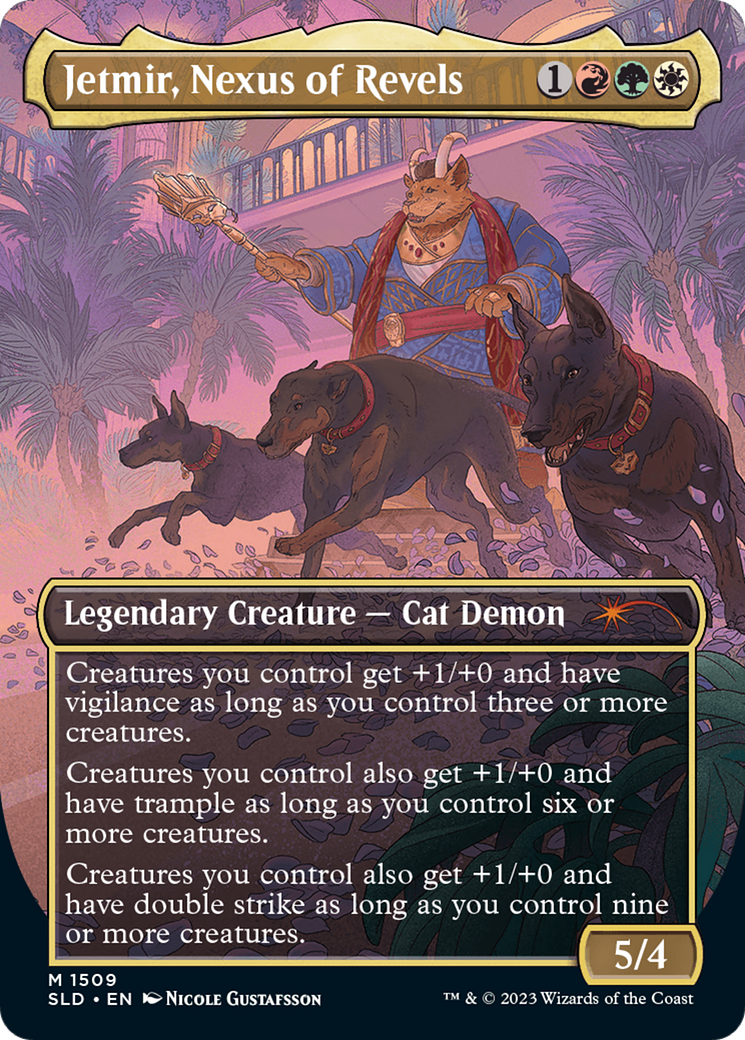 Jetmir, Nexus of Revels (SLD-1509) [Secret Lair] Drop (Borderless) Foil MTG Single Wizards of the Coast