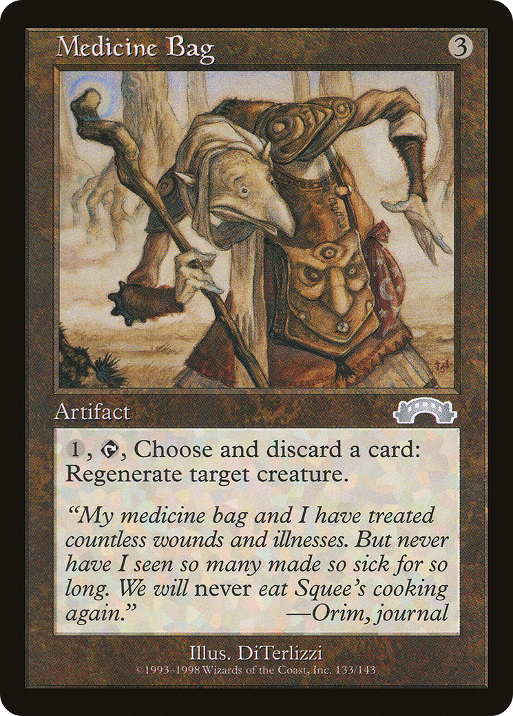 Medicine Bag (EXO-133) [Exodus] MTG Single Wizards of the Coast