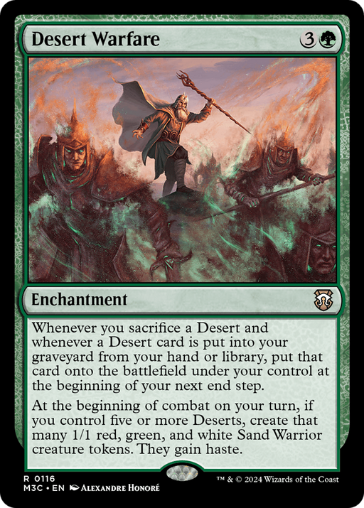Desert Warfare (M3C-116) [Modern Horizons 3 Commander] MTG Single Wizards of the Coast