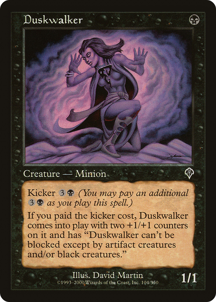 Duskwalker (INV-104) [Invasion] MTG Single Wizards of the Coast