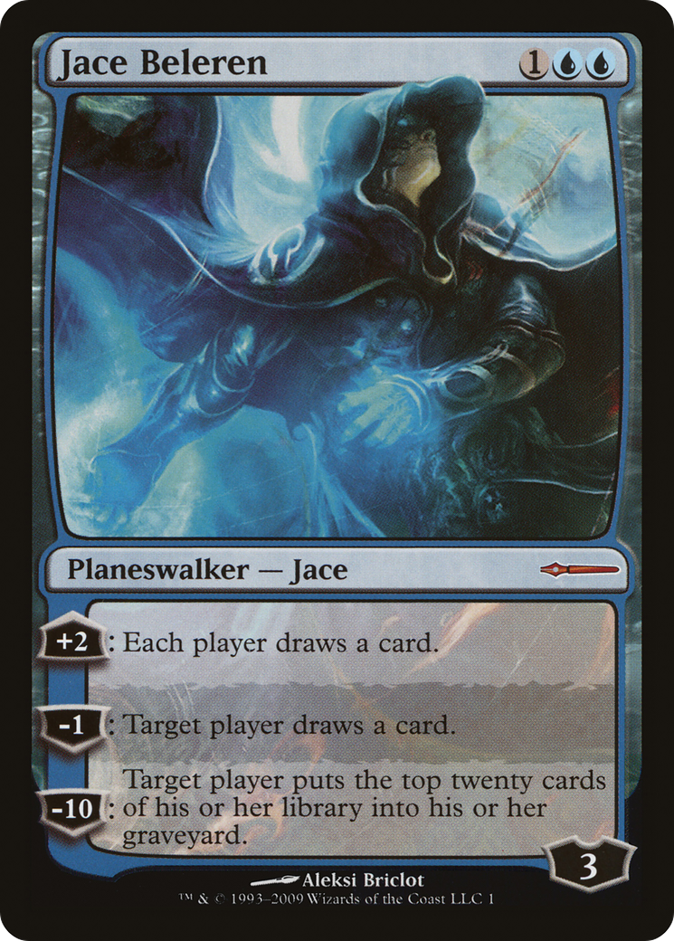 Jace Beleren (MEDIA-2009-1) [Misc] Media and Collaboration Promos MTG Single Wizards of the Coast