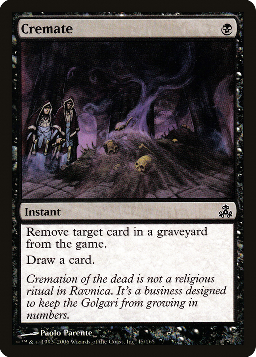 Cremate (GPT-045) [Guildpact] MTG Single Wizards of the Coast