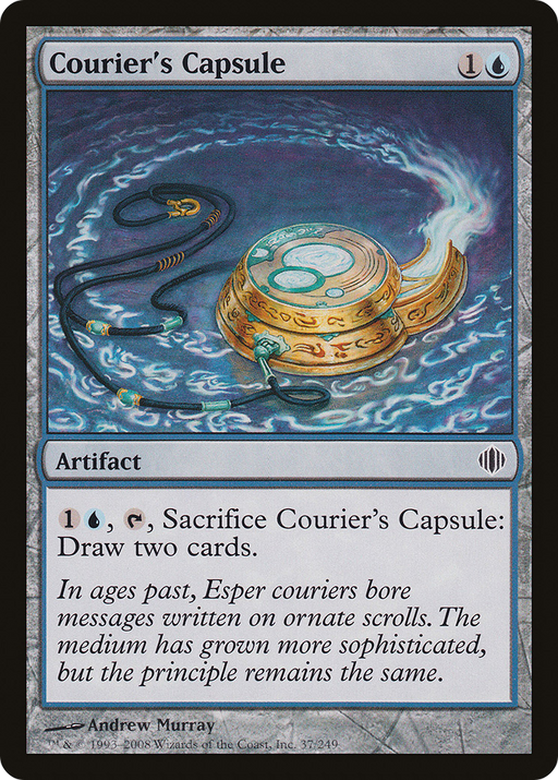 Courier's Capsule (ALA-037) [Shards of Alara] MTG Single Wizards of the Coast
