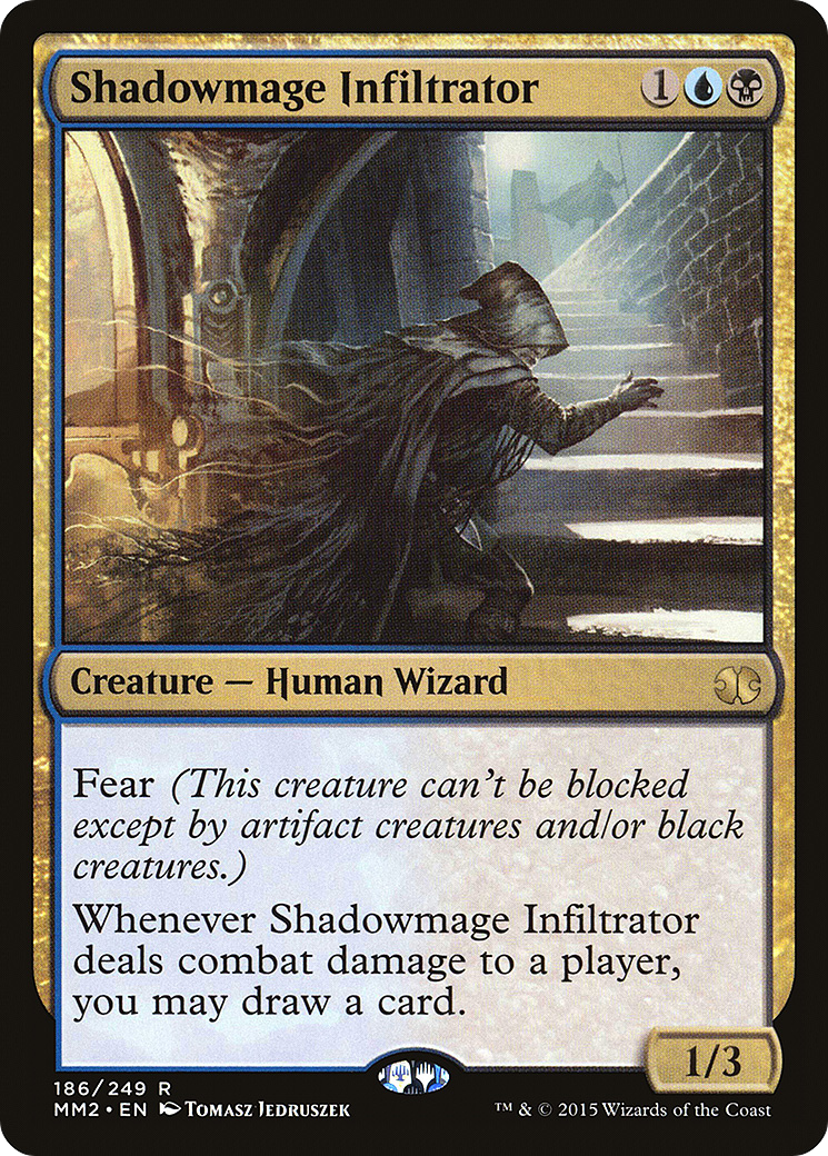 Shadowmage Infiltrator (MM2-186) [Modern Masters 2015] Foil MTG Single Modern Masters 2015