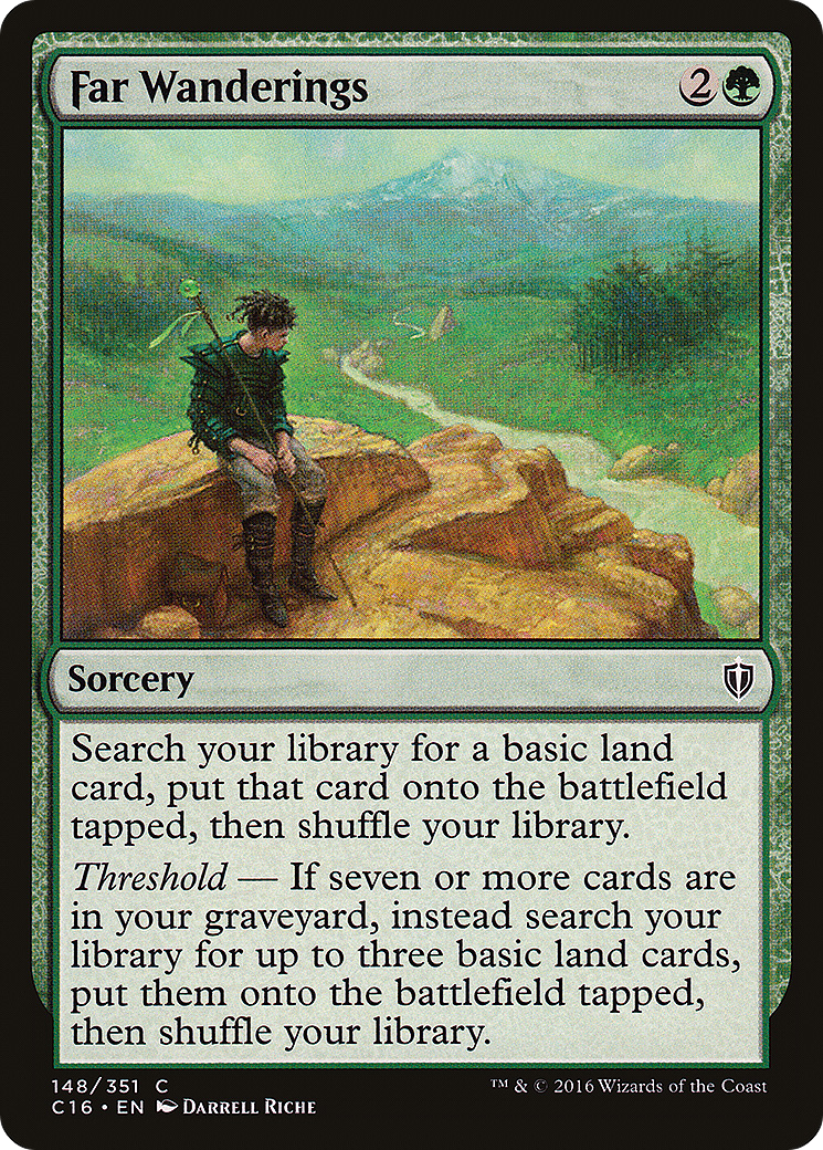 Far Wanderings (C16-148) [Commander 2016] MTG Single Wizards of the Coast