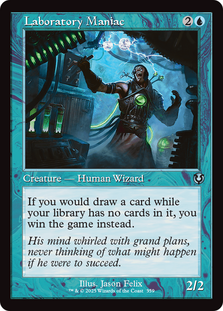 Laboratory Maniac (INR-359) [Innistrad Remastered] Foil MTG Single Wizards of the Coast