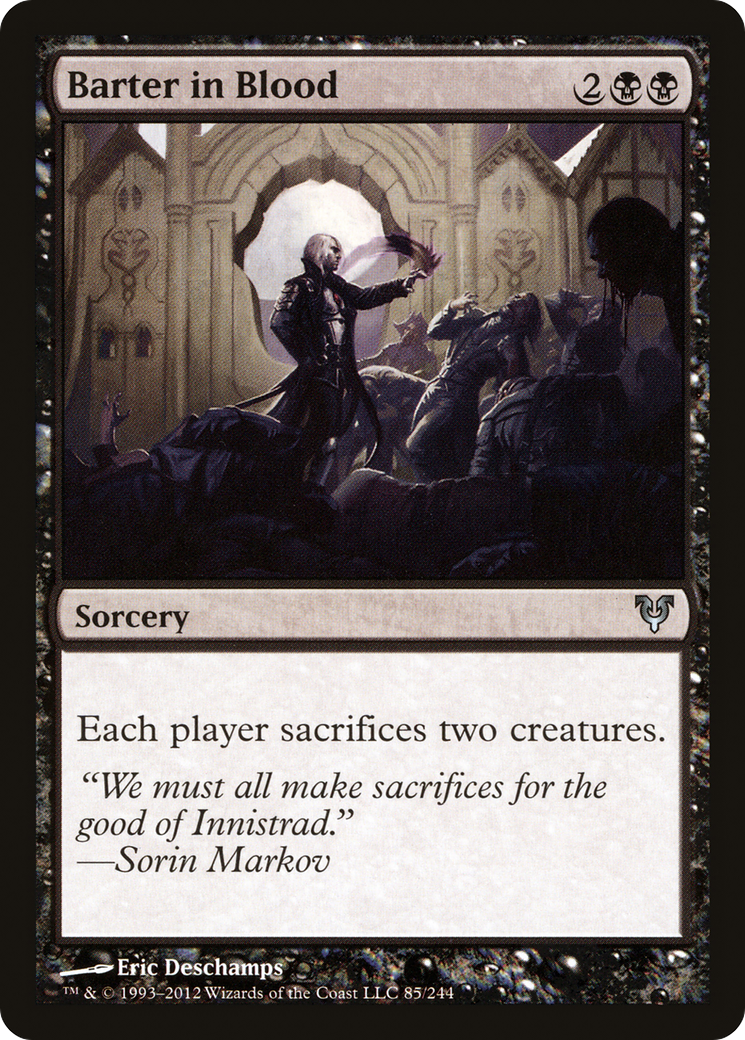 Barter in Blood (AVR-085) [Avacyn Restored] Foil MTG Single Wizards of the Coast