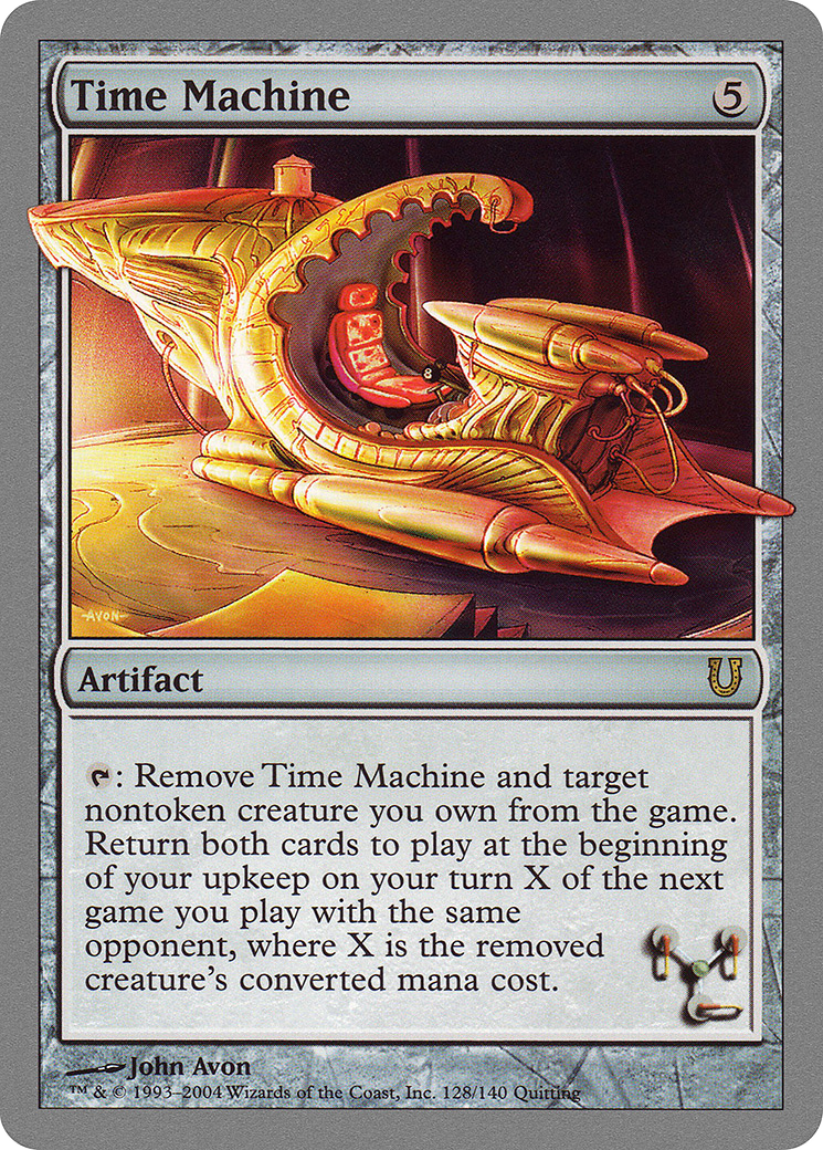 Time Machine (UNH-128) [Unhinged] MTG Single Wizards of the Coast